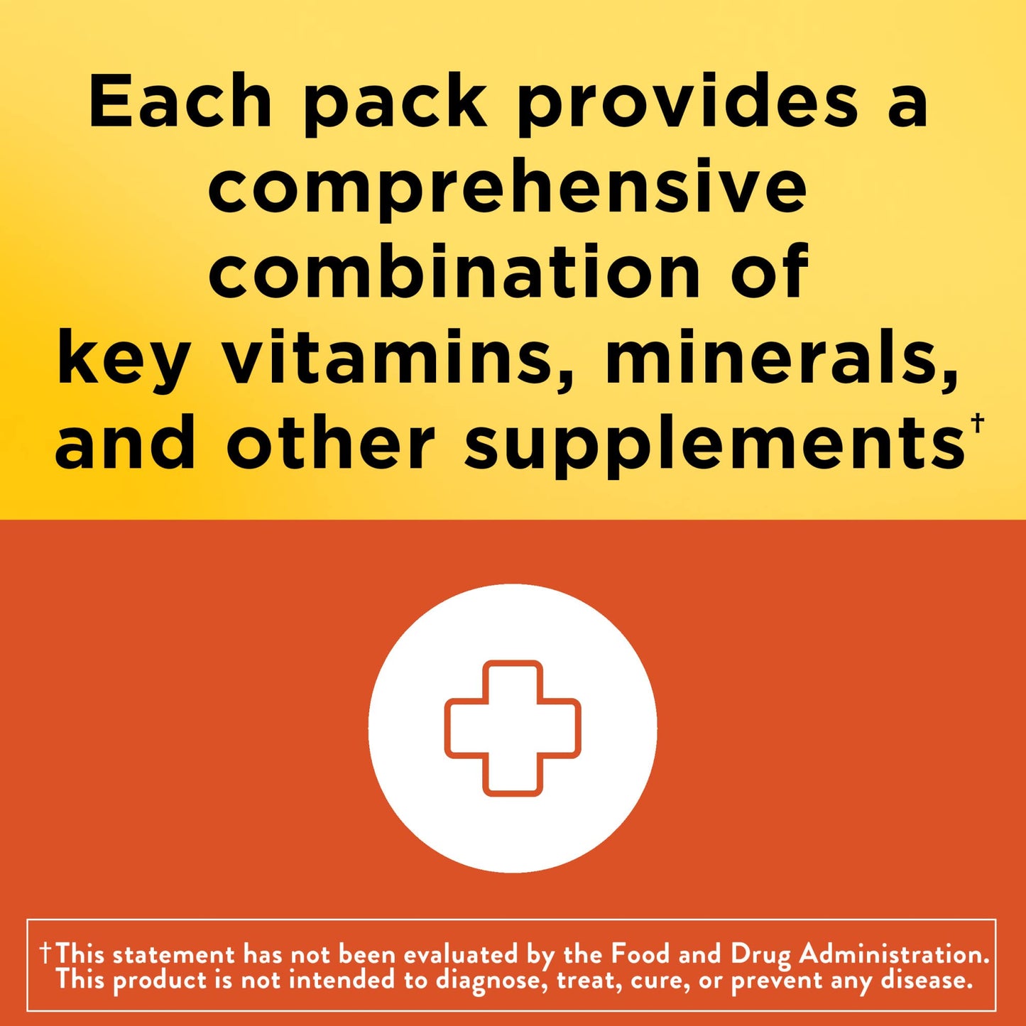 Nature Made Daily Diabetes Health Pack, Dietary Supplement for Nutritional Support, 30 Packets, 30 Day Supply