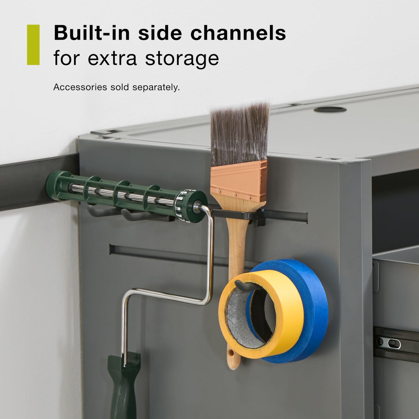 Rubbermaid FastTrack Single Drawer Cabinet, Garage Storage Systems, Garage Organization
