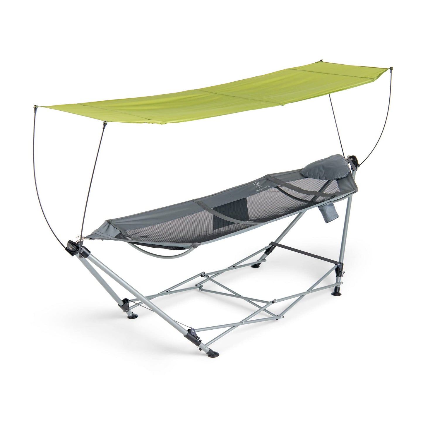 Lucania Portable Hammock with Stand Included - Foldable Freestanding Heavy Duty Hammock for Indoor, Outdoor, Camping, Patio & Backyard (290 lbs Capacity)