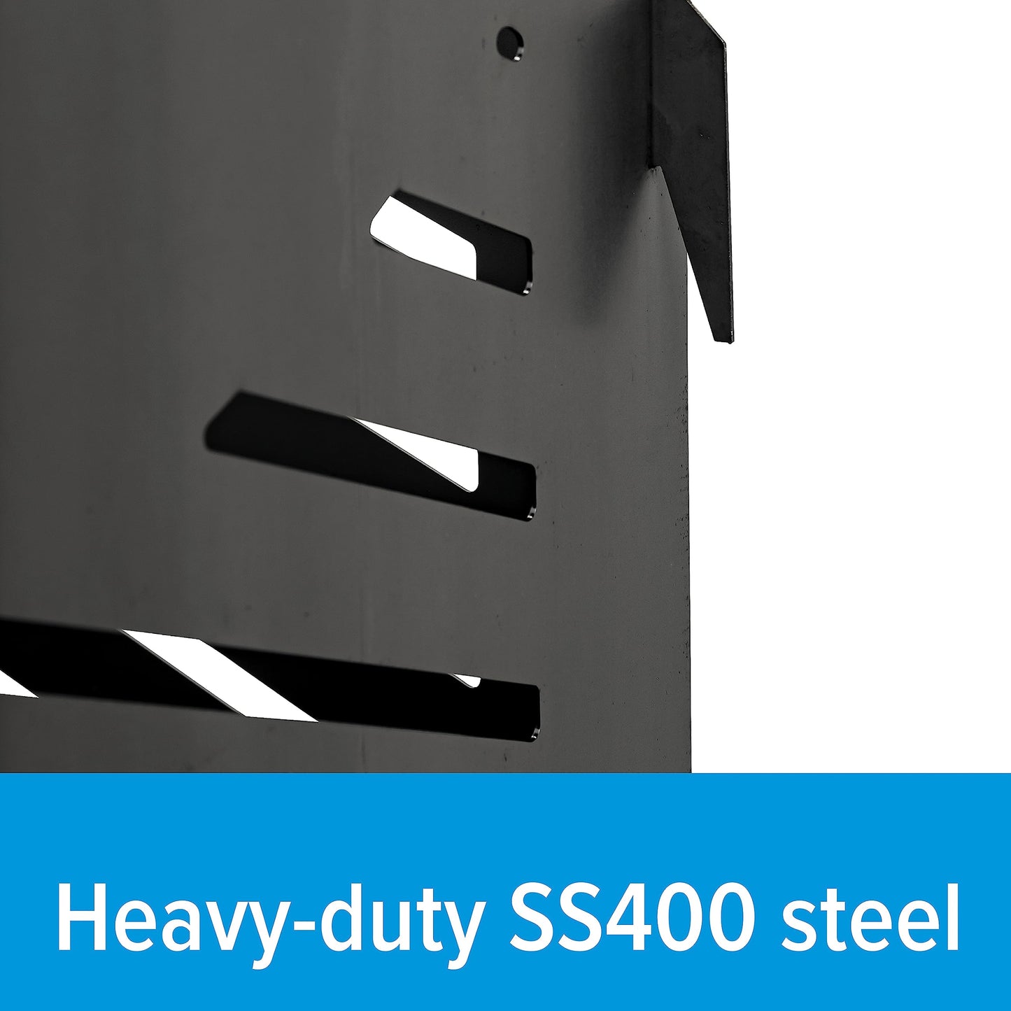 Camco 22” Small Burn Bin | Crafted of Heavy-Duty SS400 Steel to Withstand Extreme Temperatures & Features Hand-Oiled Panels with Unique Venting Patterns for Premium Airflow (51251)