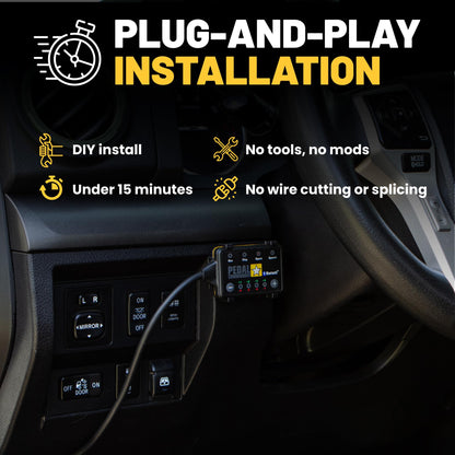 PEDAL COMMANDER for Toyota Tundra 2007-2021 Throttle Response Controller - Plug-and-Play, 4 Driving Modes, App Control - Towing Hauling Off-Road TRD Pro Sport Upgrade