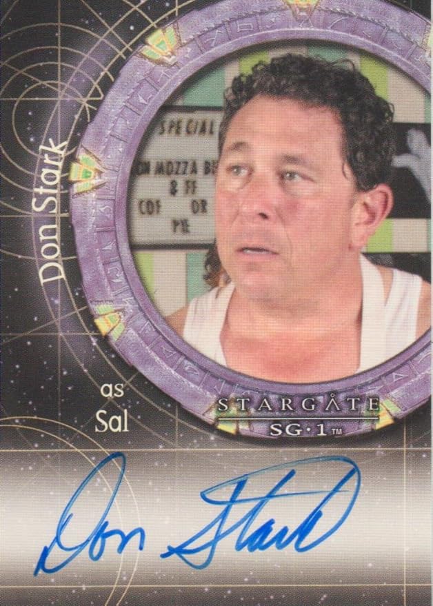 Stargate SG-1 Autograph Card A110 - Signed by Don Stark as Sal