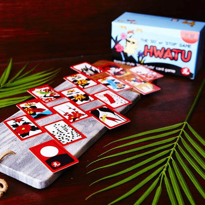 GEEKBEAR Hwatu - Korean Flower Card Game - Hanafuda - Go Stop HWATOO - Godori Game - New Year Board Game - Minari Movie Game