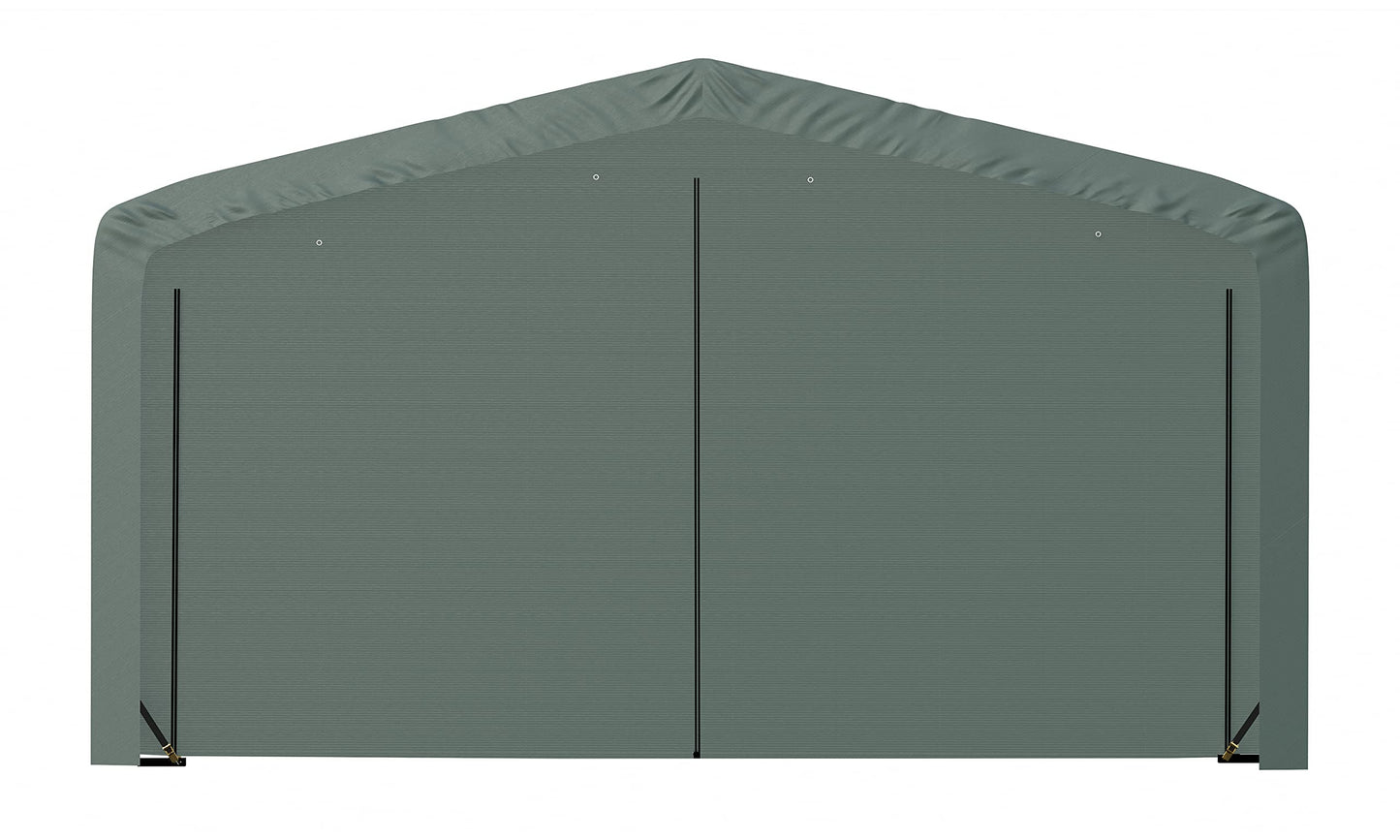 ShelterLogic ShelterTube Garage & Storage Shelter, 20' x 18' x 12' Heavy-Duty Steel Frame Wind and Snow-Load Rated Enclosure, Green
