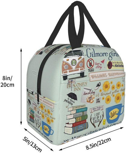 Lunch Tote Bag for Women Gifts Fashionable Collapsible Simple Modern DIY Bag Large