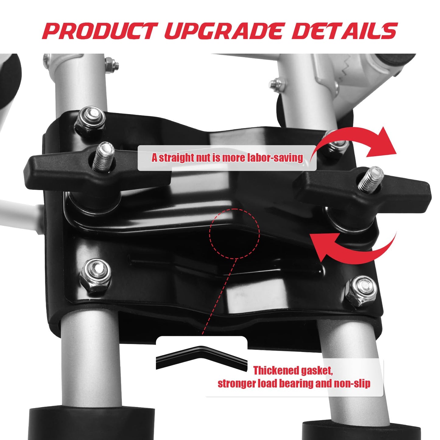 FORWODE Premium Kayak Roof Rack, 2 Pair J-Bar Roof Rack, Folding Adjustable Rack, Heavy Duty Kayak Roof Carrier 2 Kayak, Canoe, SUV, Surfboard on SUV, Car and Truck Crossbar