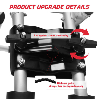 FORWODE Premium Kayak Roof Rack, 2 Pair J-Bar Roof Rack, Folding Adjustable Rack, Heavy Duty Kayak Roof Carrier 2 Kayak, Canoe, SUV, Surfboard on SUV, Car and Truck Crossbar