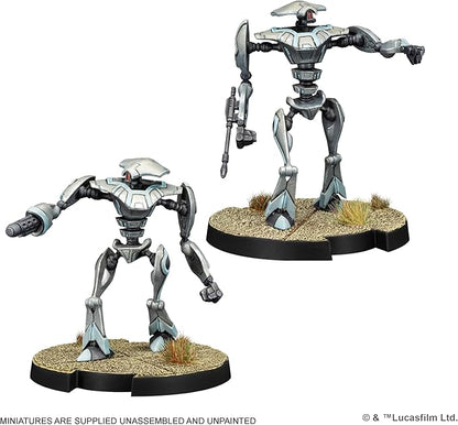 Star Wars: Legion Aqua Droid Unit Expansion - Tabletop Miniatures Game Strategy Game for Kids and Adults Ages 14+ 2 Players 3 Hour Playtime Made by Atomic Mass Games