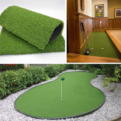 ALTRUISTIC Thick Golf Artificial Grass Turf Pro Putting Green Mat 7ft x 13ft, Customized Sizes/Indoor Outdoor Golf Training Mat, Synthetic Faux Grass for Garden Yard Baseball Football Gym Sports