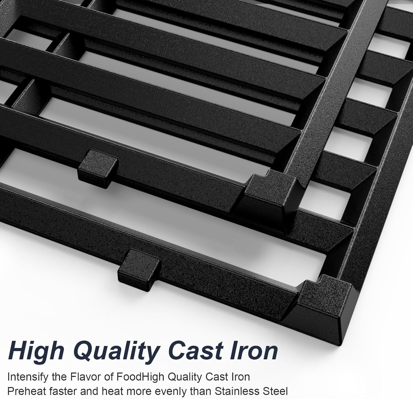 Weber Grill Parts - 17.5 Inch Replacement Grill Grates for Spirit E210, E220, S210, S215 | Durable & High-Quality
