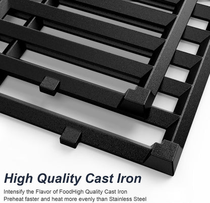 Weber Grill Parts - 17.5 Inch Replacement Grill Grates for Spirit E210, E220, S210, S215 | Durable & High-Quality