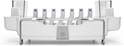 OXO Good Grips Foldaway Dish Rack - Space-Saving Design for Efficient Drying | Compact & Durable
