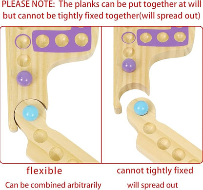 Marbles and Jokers Board Game Pegs and Jokers Real Solid Wood (Pine) Game Board Wooden for 2-8 Players 8 Game Boards 8 Colors 40 Marbles 4 Boxes Card
