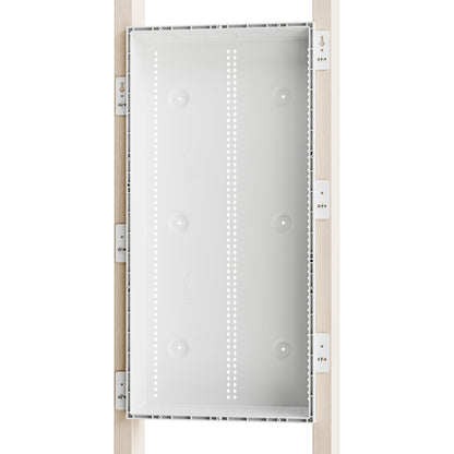 Legrand - On-Q 30 Inch Media Enclosure, WiFi Electrical Box, Cable Management Box for Distribution of Networking Service, Recessed Media Box Lets Signal Through, White, ENP3050NA