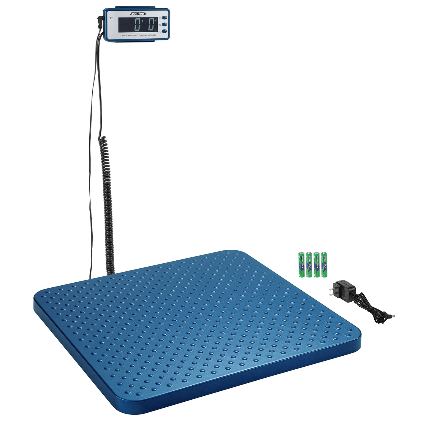 Accuteck 440lb Heavy Duty Digital Metal Industry Shipping Postal Scale W/C