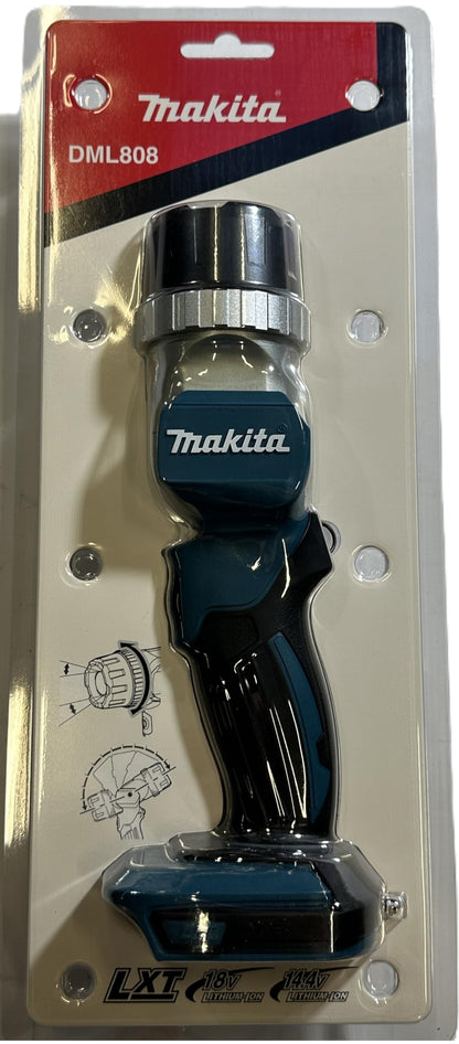 Makita DML808 18V LXT Lithium-Ion Cordless Adjustable Beam L.E.D. Flashlight, Flashlight Only