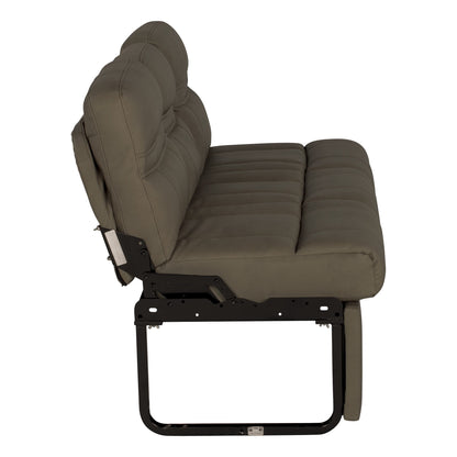 Thomas Payne RV Jackknife Sofa, 68", Transitions to Bed, Fold-Down Center, Cupholders, PolyHyde Fabric, High-Density Foam, Included Kickboard, Grummond - 2020129838