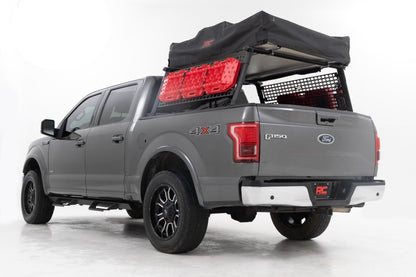 Rough Country Full-Height Bed Rack for Ford F-150 (2015-2026) - Modular Aluminum Truck Rack for Cargo Racks, Rooftop Tents, Ladders & Overland Gear