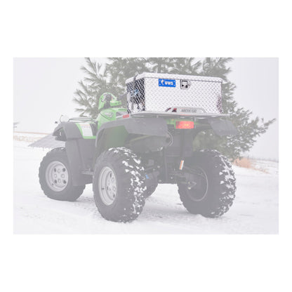 UWS EC20001 32-Inch Heavy-Wall Aluminum ATV Storage Box, RigidCore Lid , Black