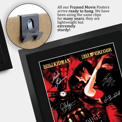 HWC Trading Moulin Rouge Gifts Printed Signed Autograph Picture for Movie Memorabilia Fans - 16" x 12" Framed