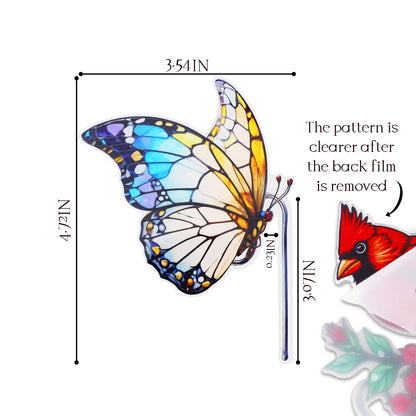 FBBP Butterfly Gifts for Women, Hanging Plant Planter for Indoor Outdoor Garden, Mothers Day Birthday Gifts for Mom Grandma from Daughter Son, Bird Lover Plant Pots Accessories