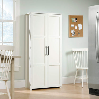 Sauder HomePlus Storage Cabinet/ Pantry cabinets, White finish