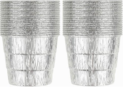 Firsgrill Grease Bucket Liners - 30-Pack Replacement for Z Grill & Green Mountain Smokers