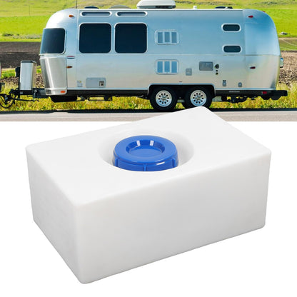 Generic 10 Gallons Water Tank for Car Detailing, 21.3 X 13.2 X 9.1in Heat Cold Rv Water Tank, PE Large Diameter Inlet Fresh Water Tank for Trailer Boat Yacht, Genericfiy8p092cr