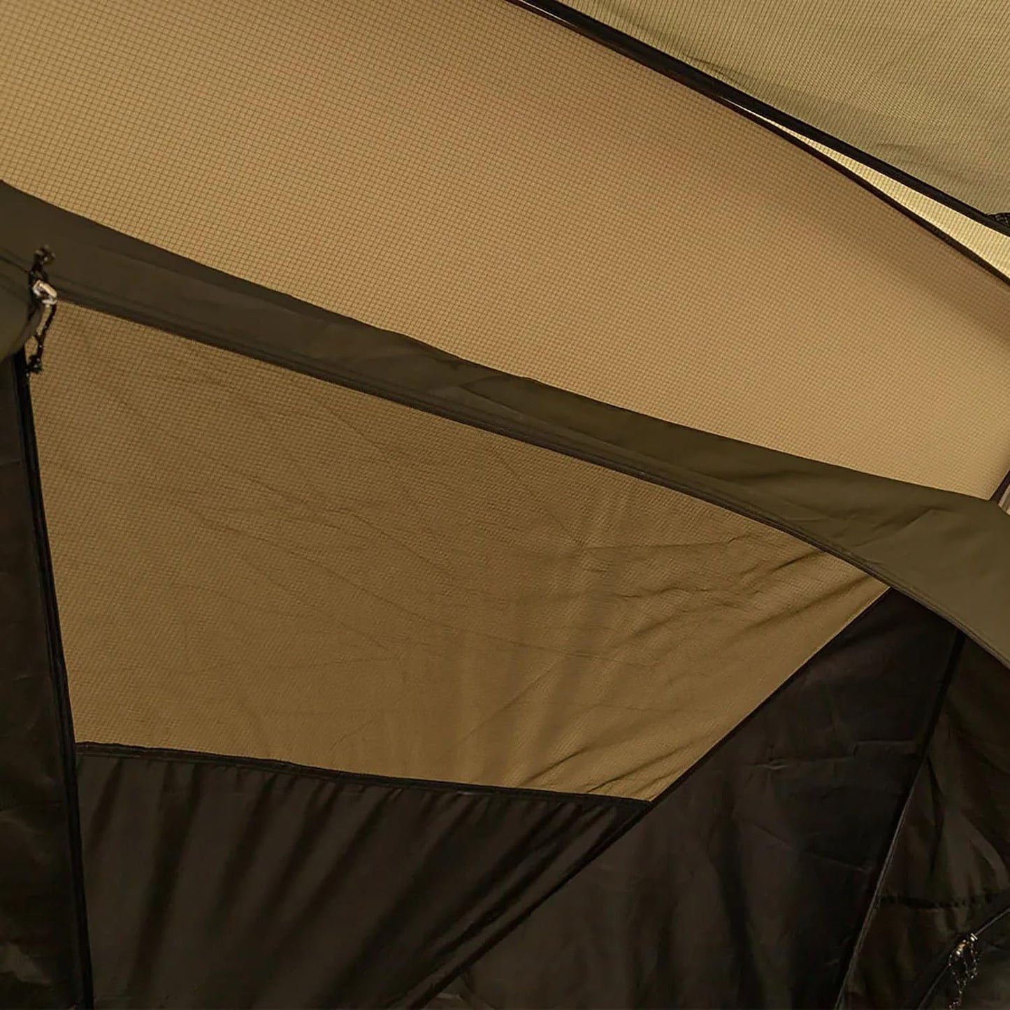 POMOLY Inner Tent for Dome X6 Series, Black Mesh Half Inner Tent for Tent Accessories