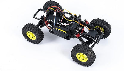 Helidirect HobbyPlus 1/18 RC Crawler - CR-18P PRO Brushless Juice Up Edition RTR w HBW Electronics 2.4GHz 4CH TX - Remote Control Crawler RC Rock 1/18 Full Lock 4WD Off-Road for Adults - Red