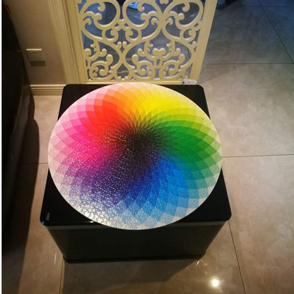 LRRH 1000 PCS Rainbow Palette Jigsaw Puzzle Intellectual Game for Adults and Kids