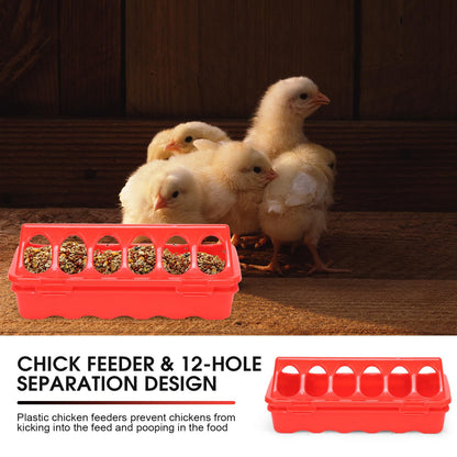 GIFANK Chick Brooder Box for Chicks Baby Chick Starter Kit Brooding Playpen Portable Chicken Fence Pen with Chick Heating Plate Perch Feeder Waterer for Poultry Duck and Quail