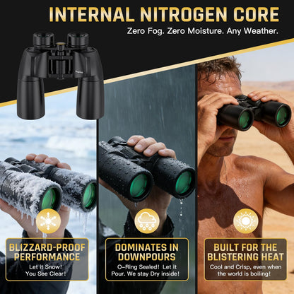 Sogries 10x50 Binoculars for Adults High Powered Binoculars for Bird Watching Long Distance IPX7 Waterproof Fully Multi-Coated BAK4 Prism Optics for Hunting Travel Birding Stargazing