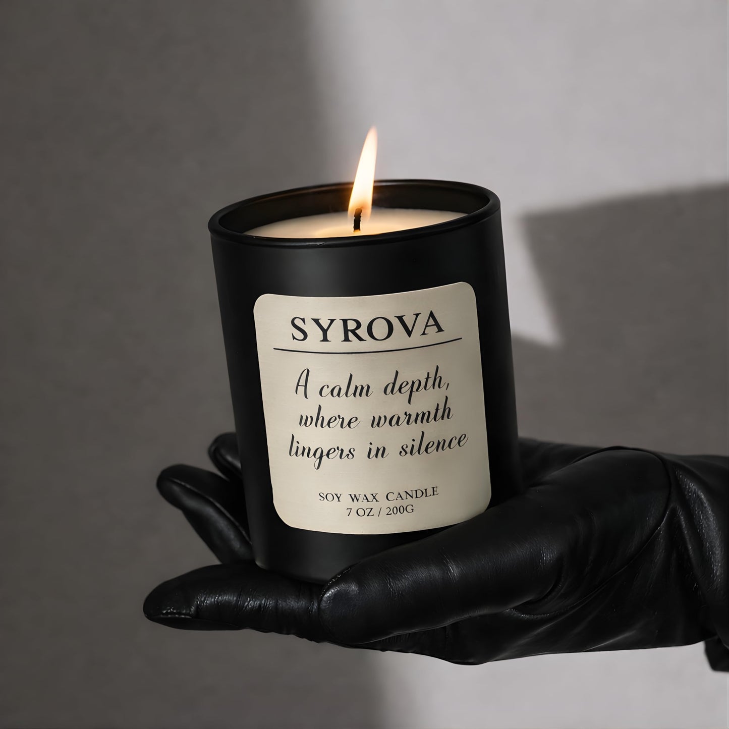 Lavender & Sandalwood Candle, Luxury Scented Soy Candle 7oz, Calming Relaxing Fragrance for Home, Stress Relief & Sleep Aromatherapy Candle, Gift for Women, Long Lasting Jar Candle