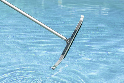 Poolmaster 36-Inch Commercial Pool Brush - Heavy-Duty Aluminum Back & Nylon Bristles for All Pool Types