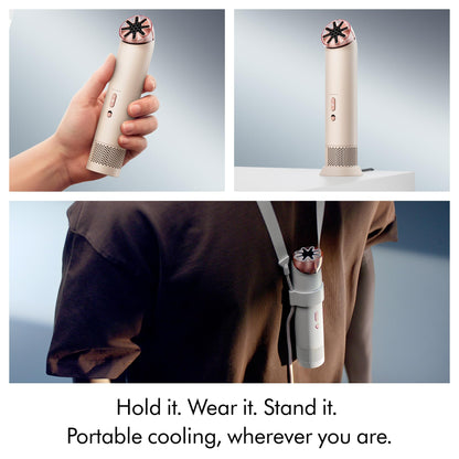 Dyson HushJet™ Mini Cool fan (Stone/Blush)