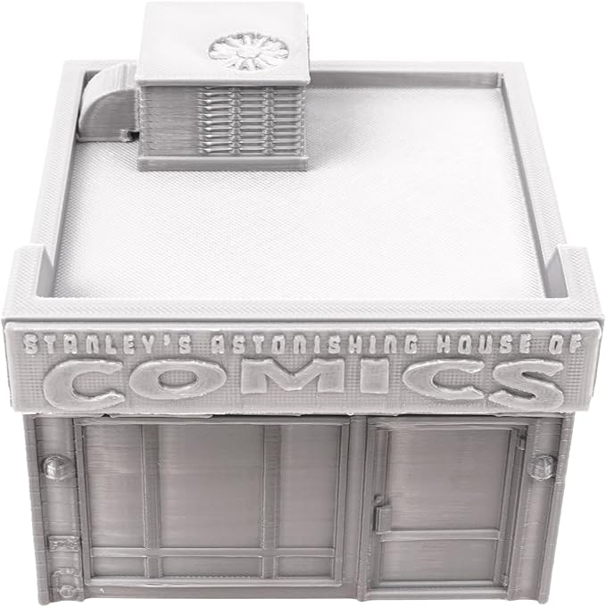 Comic Book Store - Tabletop Terrain by Corvus Terrain Compatible with MCP 32mm