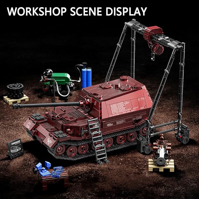 Military Armored Tank Vehicle Building Block Set (C5)