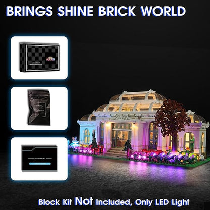 Vaodest LED Light for Lego 21353 Ideas Botanical Garden Building Blocks ModelDesign and Configuration Compatible with Model 21353(Led Light Only Not Building Block Kit)