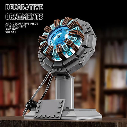 Arc Reactor Building Block Set A Model Toy Proof That Tony Has A HeartA Gift for Adults and Children