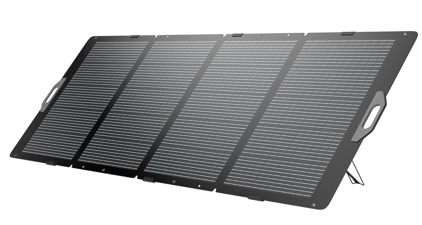 GRECELL 350W Portable Solar Panel for Power Station Generator, Foldable Solar Panel, 37.4V High-Efficiency Solar Charger 350W Power Backup with XT60/Anderson Output for Outdoor Van Camper Off-Grid