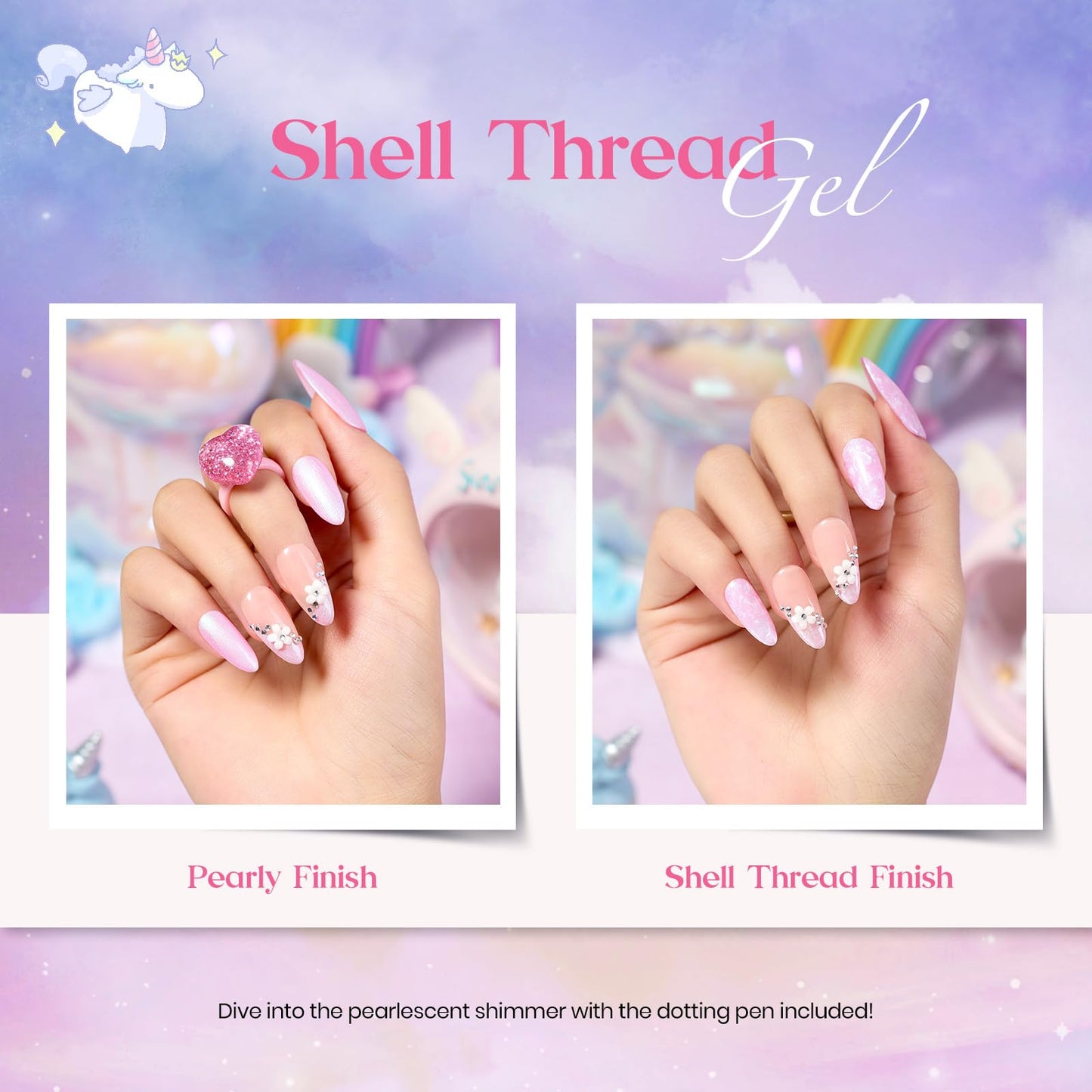 Beetles Gel Nail Polish Kit with U V Light - 80Pcs Fall Nail Fest Color Enchantment 55 Colors Gel Polish Starter Kit with Base Top Coat DIY Nails Stickers Manicure Tools Gift for Women Teens Girls