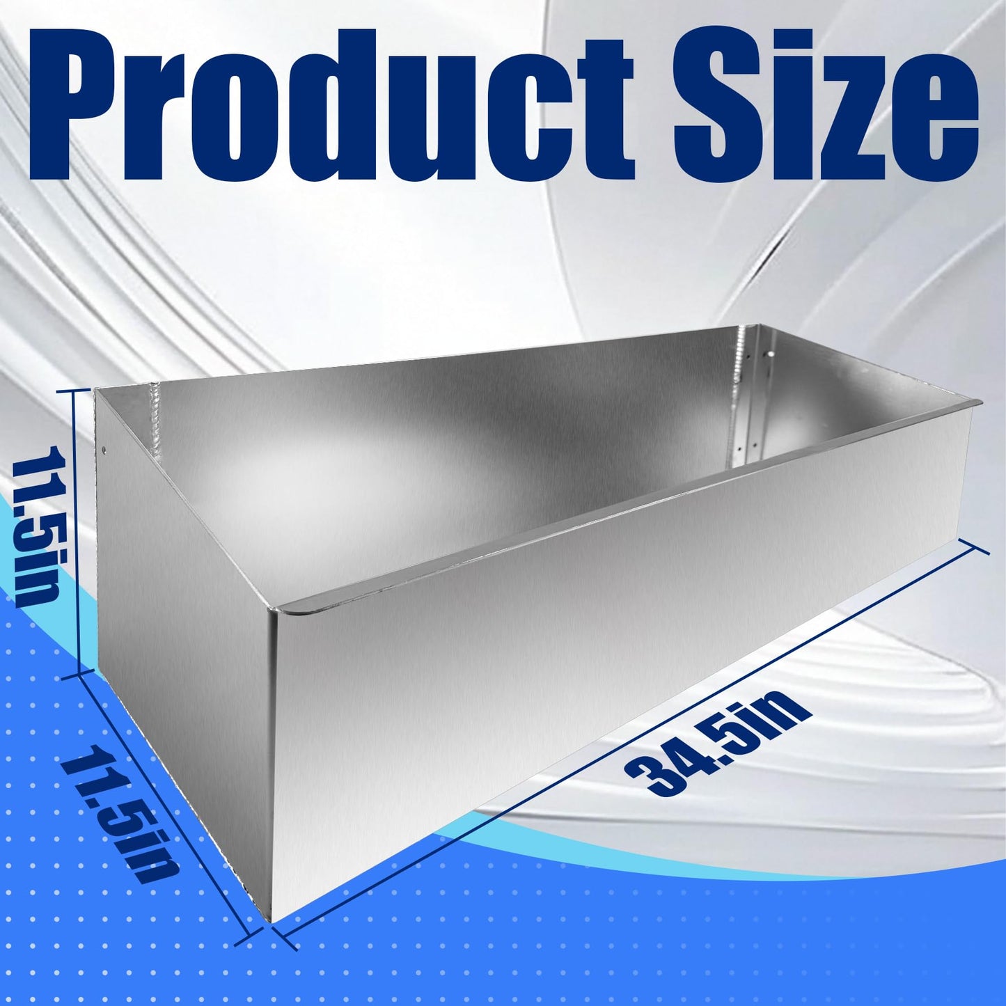 Srehloe Multi Use Storage Cabinet Holder Aluminum Fuel Tank Rack Practical Kettle Racks Length 34.5" Accommodate 3 5-Gallon Jugs Suitable for Garage Enclosed Racing Trailer Work Area Silver