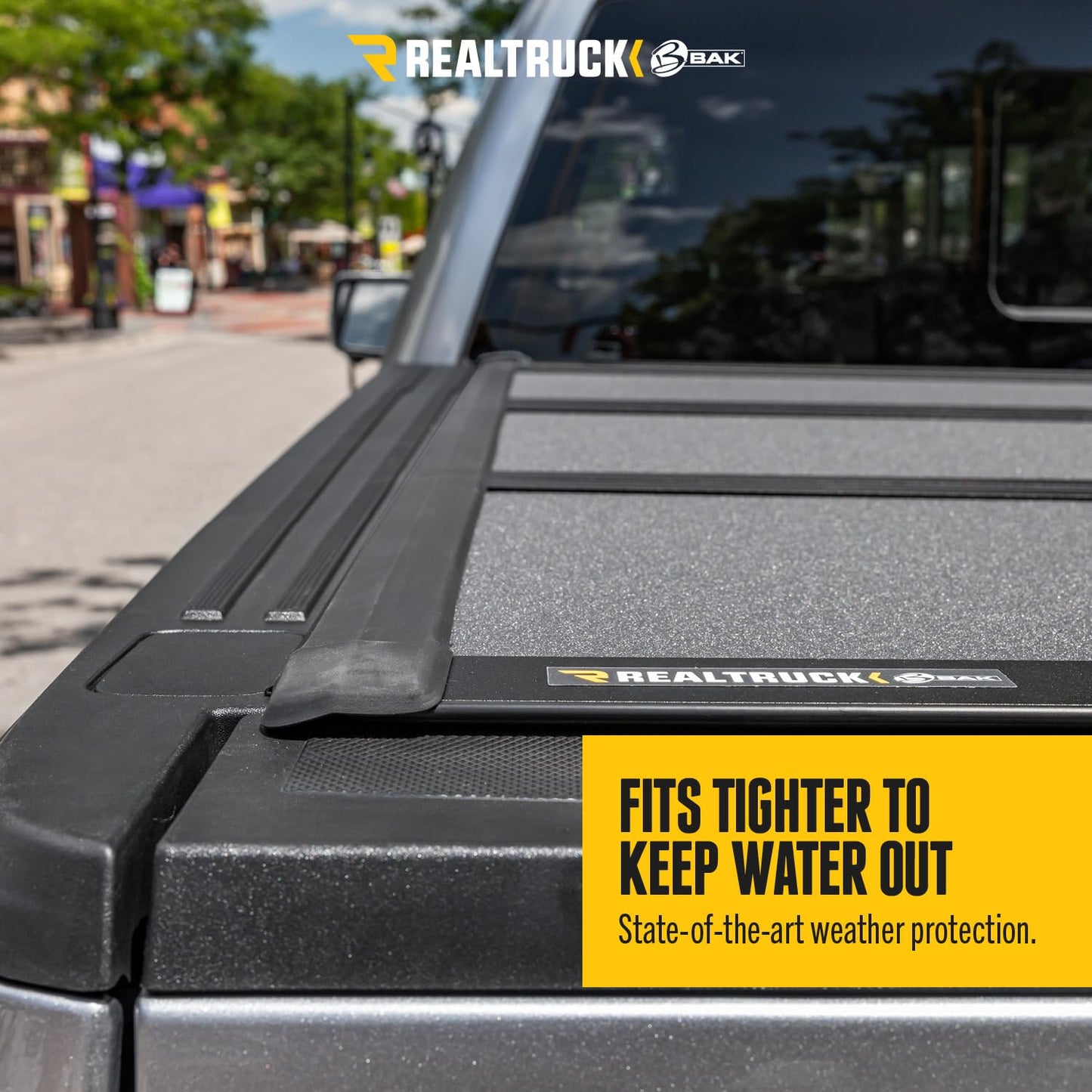RealTruck BAK BAKFlip MX4 Hard Folding Truck Bed Tonneau Cover | 448130 | Fits 2019-2026 Chevy/GMC Silverado/Sierra, w/MultiPro/Flex Tailgate (Will not fit Carbon Pro Bed) 5' 10" Bed (69.9")