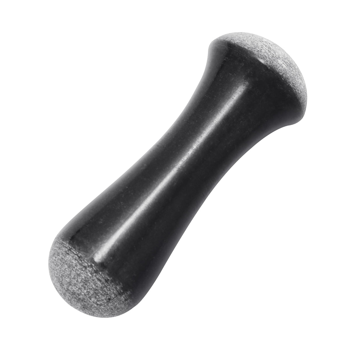 Black Granite Pestle,Pestle Only,Replacement Pestle,5.9" Length Polished,Double Head,Use Pestle on Both Ends