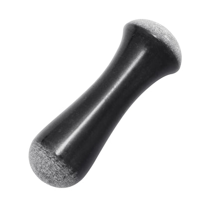 Black Granite Pestle,Pestle Only,Replacement Pestle,5.9" Length Polished,Double Head,Use Pestle on Both Ends