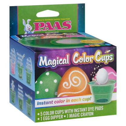 PAAS Easter Egg Coloring Cup Kits - 2 Pack Magical and Glitter, 1.0 Count