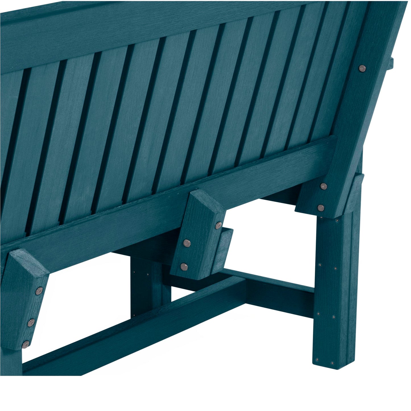 Sequoia Professional CM-BENSQ62-NBE Commercial Grade Exeter 6 Foot Garden Bench, Nantucket Blue