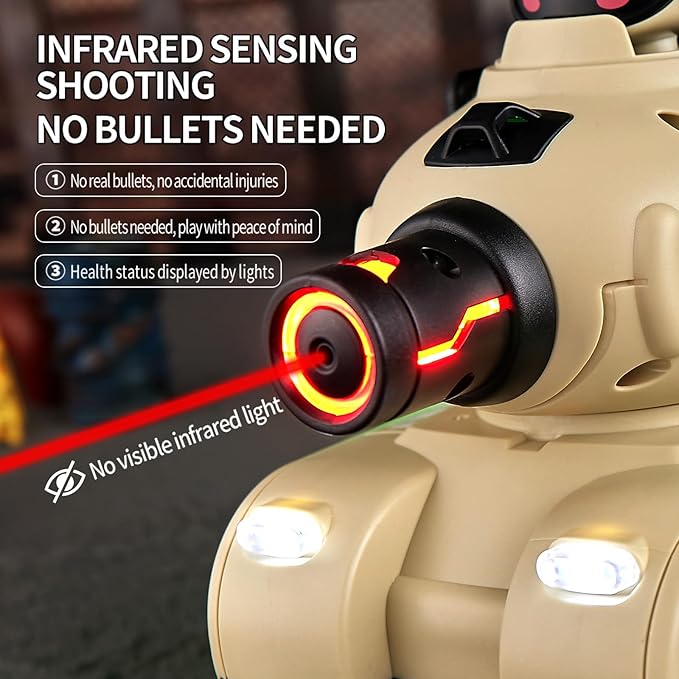 2 Pack RC Battle Tanks RC Tank that Shoots with Infrared System &amp Sound Effects Remote Control Tank with HP Station for Boys &amp Girls Age 6-12 Christmas Birthday Easter Gifts for 8-12