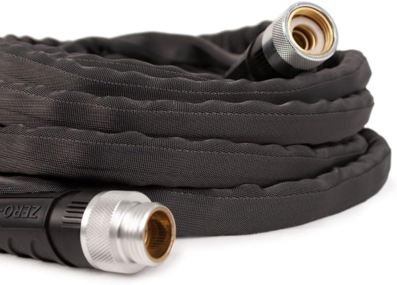 Zero-G 4001-100 Garden Hose - Lightweight, Durable, 5/8" x 100', Gray Color